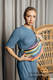 Saszetka z tkaniny chustowej, rozmiar large (100% bawełna) - LUNA #babywearing