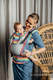LennyGo Ergonomic Mesh Carrier, Baby Size, broken-twill weave 86% cotton, 14% polyester - LUNA #babywearing