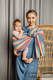 Chusta kółkowa, splot skośno-krzyżowy, (100% bawełna), ramię bez zakładek - LUNA - standard 1.8m #babywearing