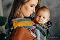 Ensemble protège bretelles et sangles pour capuche (60% coton, 40% polyester) - SMOKY - HONEY #babywearing