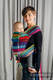 WRAP-TAI carrier Mini, broken-twill weave - 100% cotton - with hood - CAROUSEL OF COLORS #babywearing