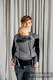 WRAP-TAI carrier Toddler with hood/ herringbone twill / 100% cotton / LITTLE HERRINGBONE OMBRE GREY  #babywearing