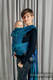 WRAP-TAI carrier Mini with hood/ jacquard twill / 100% cotton / PEACOCK’S TAIL - PROVANCE  #babywearing