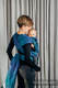 WRAP-TAI mini avec capuche, jacquard/ 100% coton / PEACOCK’S TAIL - PROVANCE  #babywearing