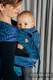 WRAP-TAI Tragehilfe Mini mit Kapuze/ Jacquardwebung / 100% Baumwolle / PEACOCK’S TAIL - PROVANCE  #babywearing
