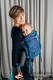 WRAP-TAI toddler avec capuche, jacquard/ 100 % coton / PEACOCK’S TAIL - PROVANCE  #babywearing