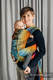 WRAP-TAI portabebé Mini con capucha/ jacquard sarga/100% algodón/ SYMPHONY RAINBOW DARK #babywearing