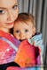 WRAP-TAI carrier Toddler with hood/ jacquard twill / 100% cotton / SYMPHONY RAINBOW LIGHT  #babywearing
