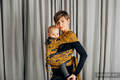 WRAP-TAI portabebé Mini con capucha/ jacquard sarga/100% algodón/ UNDER THE LEAVES - GOLDEN AUTUMN #babywearing