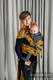 WRAP-TAI mini avec capuche, jacquard/ 100% coton / UNDER THE LEAVES - GOLDEN AUTUMN #babywearing