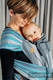 WRAP-TAI carrier Mini, broken-twill weave - 100% cotton - with hood, MISTY MORNING (grade B) #babywearing