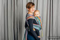 Nosidełko dla dzieci WRAP-TAI MINI, 100 % bawełna skośno-krzyżowa, z kapturkiem - OAZA #babywearing