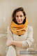 Snood Scarf (100% cotton) - SYMPHONY - SUN GIFT & ANTHRACITE #babywearing