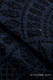 Nosidło Klamrowe ONBUHIMO  z tkaniny żakardowej (62% Bawełna 26% Len 12% Jedwab Tussah), rozmiar Standard - PAWI OGON - SUBLIME #babywearing