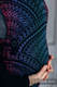 LennyUpGrade Carrier, Standard Size, jacquard weave (60% cotton, 28% Merino wool, 8% silk, 4% cashmere) - PEACOCK'S TAIL - BLACK OPAL #babywearing