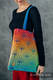 Shopping bag made of wrap fabric (100% cotton) - RAINBOW LOTUS  #babywearing
