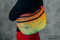 Riñonera hecha de tejido de fular, talla grande (100% algodón) - RAINBOW LOTUS  #babywearing