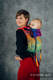 Nosidło Klamrowe ONBUHIMO z tkaniny żakardowej (100% bawełna), rozmiar Standard - TĘCZOWY LOTOS #babywearing