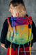 Lenny Buckle Onbuhimo baby carrier, standard size, jacquard weave (100% cotton) - RAINBOW LOTUS  #babywearing