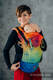 Nosidełko Ergonomiczne LennyGo z tkaniny żakardowej 100% bawełna , Toddler Size - TĘCZOWY LOTOS #babywearing
