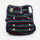 Pieluszka Wielorazowa Czarna FIT - Pluszowa #babywearing