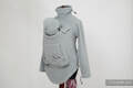 Fleece Babywearing Jacket - grey - size S #babywearing