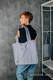 Shoulder bag made of wrap fabric (100% cotton) - LITTLE HERRINGBONE GREY - standard size 37cmx37cm #babywearing