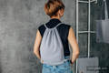 Plecak/worek - 100% bawełna - MAŁA JODEŁKA SZARA - uniwersalny rozmiar 32cmx43cm #babywearing
