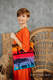 Shopping bag made of wrap fabric (100% cotton) - RAINBOW SAFARI 2.0 #babywearing