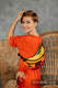 Riñonera hecha de tejido de fular, talla grande (100% algodón) - RAINBOW SAFARI 2.0  #babywearing