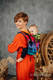 Lenny Buckle Onbuhimo baby carrier, toddler size, jacquard weave (100% cotton) - RAINBOW SAFARI 2.0 #babywearing