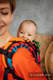 Nosidło Klamrowe ONBUHIMO z tkaniny żakardowej (100% bawełna), rozmiar Standard - TĘCZOWE SAFARI 2.0 #babywearing