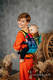 LennyGo Ergonomic Carrier, Baby Size, jacquard weave 100% cotton - RAINBOW SAFARI 2.0 #babywearing