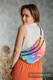 Sac banane en retailles d’écharpes, taille large (100% coton) - DRAGONFLY RAINBOW #babywearing