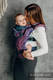 LennyGo Porte-bébé ergonomique, taille bébé, jacquard 100% coton, PAISLEY - KINGDOM  #babywearing