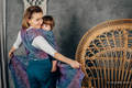 Żakardowa chusta do noszenia dzieci, bawełna - PAISLEY - KINGDOM - rozmiar S #babywearing