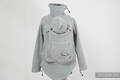 Fleece Babywearing Jacket - grey - size S #babywearing