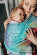 Mochila LennyHybrid Half Buckle, talla estándar, tejido jaqurad 100% algodón - SYMPHONY - DAYDREAM #babywearing