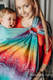 Ringsling, Jacquard Weave (100% cotton), with gathered shoulder - SYMPHONY - DAYDREAM - standard 1.8m #babywearing