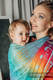 Żakardowa chusta do noszenia dzieci, bawełna - SYMFONIA - DAYDREAM - rozmiar XS #babywearing