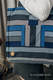 Sac à bandoulière en retailles d’écharpes (100 % coton) - WATERFALL  - taille standard 37cm x 37cm #babywearing