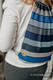 Sac à cordons en retailles d’écharpes (100 % coton) - WATERFALL - taille standard 32cm x 43cm #babywearing