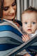 Baby Sling, Broken Twill Weave, (100% cotton) - WATERFALL - size M (grade B) #babywearing