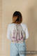 Sackpack made of wrap fabric (78% cotton 22% silk) - GALLOP - RACE - standard size 32cmx43cm #babywearing
