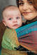 Mochila LennyHybrid Half Buckle, talla estándar, tejido jaqurad 100% algodón - LITTLE LOVE JUNGLE #babywearing