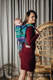Lenny Buckle Onbuhimo baby carrier, standard size, broken-twill weave (100% cotton) - PROMENADE  #babywearing