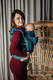 Nosidełko Ergonomiczne LennyGo z tkaniny skośnokrzyżowej 100% bawełna , rozmiar Baby - PROMENADA  #babywearing