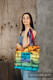 Shoulder bag made of wrap fabric (100% cotton) - RAINBOW ISLAND - standard size 37cmx37cm #babywearing