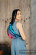 Waist Bag made of woven fabric, size large (100% cotton) - RAINBOW ISLAND  #babywearing