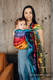 Sling, jacquard (100 % coton) - avec épaule sans plis - RAINBOW ISLAND - standard 1.8m #babywearing